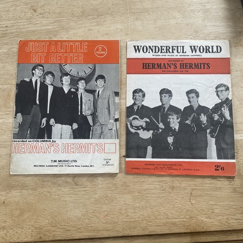 Vintage sheet music - 2x,