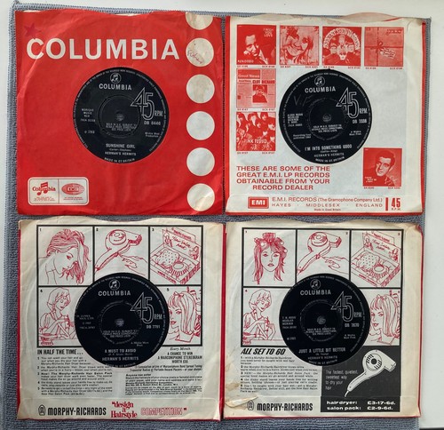 Hermans hermits vinyl - hermits, 7”