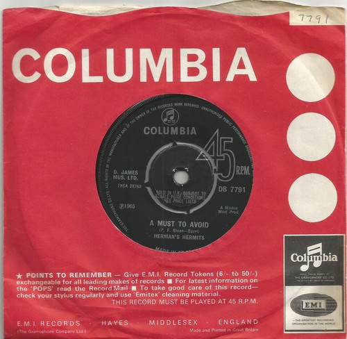 Hermans hermits must - -, a