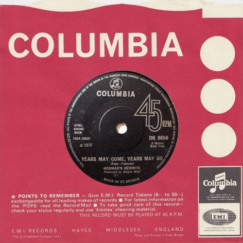 Herman hermits years - herman's, hermits – years