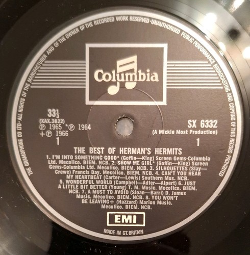 Herman hermits best - herman's, of