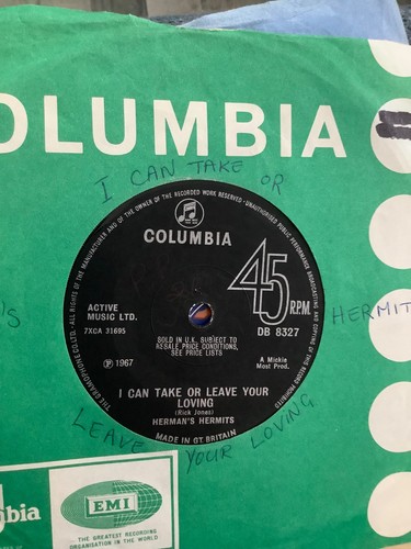 Hermans hermits can take or - hermans, i