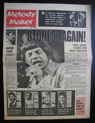 Melody maker march - march, 1965