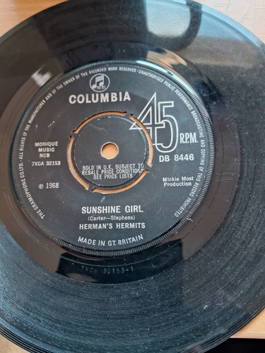 Hermans hermits vinyl - hermits, 45