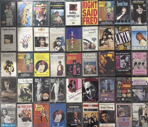 Cassette job lot - cassette, x